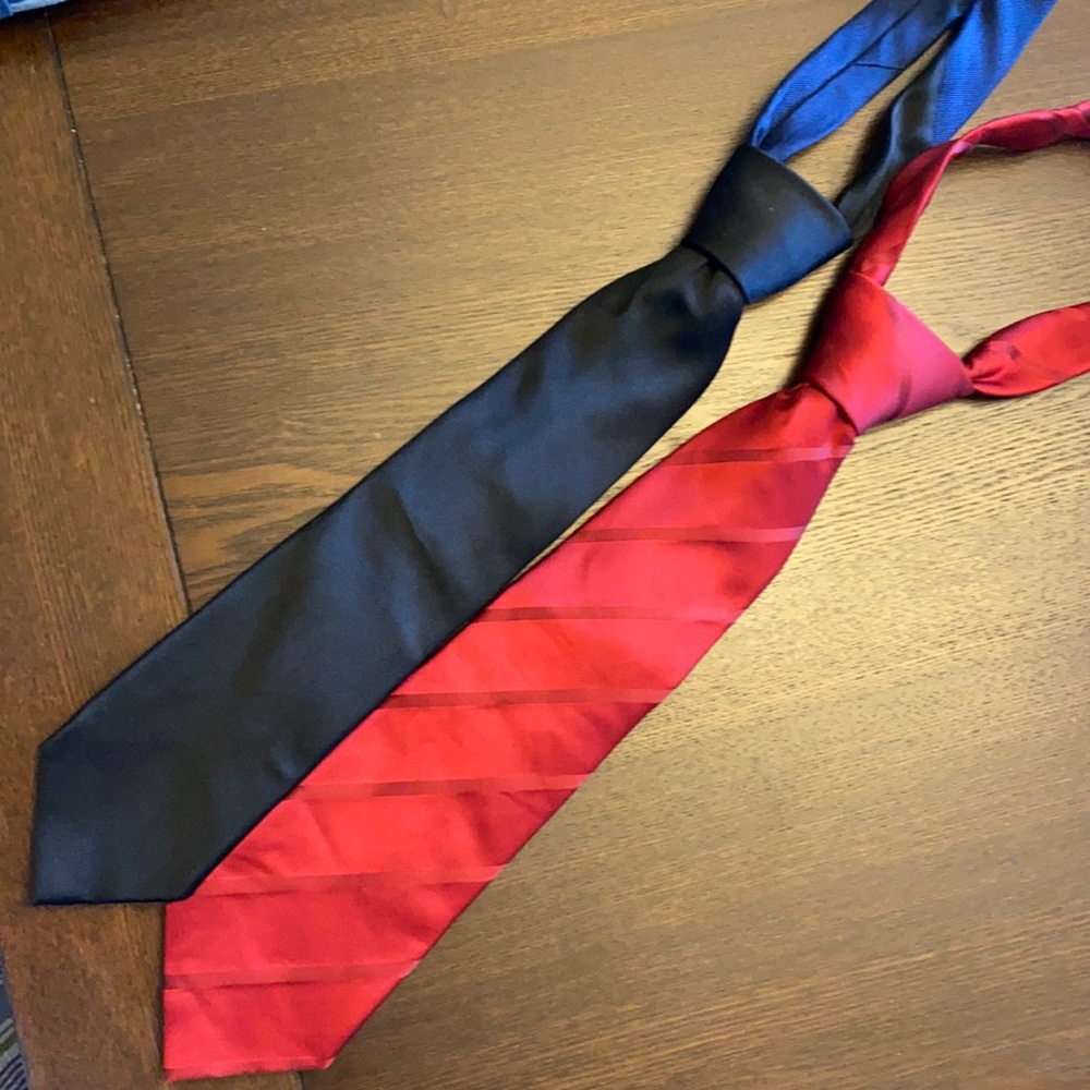 Two men’s neckties